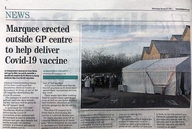 Hunts Post Article About All Undercover Marquees.jpg